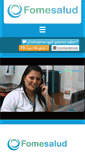 Mobile Screenshot of fomesalud.com