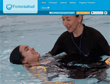 Tablet Screenshot of fomesalud.com